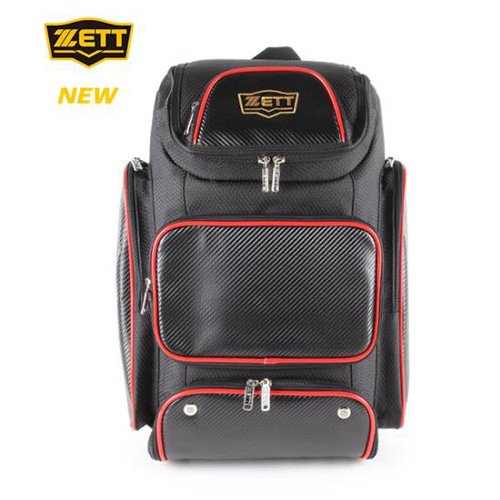 [ZETT] 제트 개인장비 가방 배낭 백팩 BAK-429M 블랙/레드