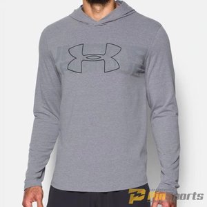 [Under Armour] 언더아머 UA 루즈핏 스포츠스타일 스트레치 후드 티셔츠 702-035 그레이