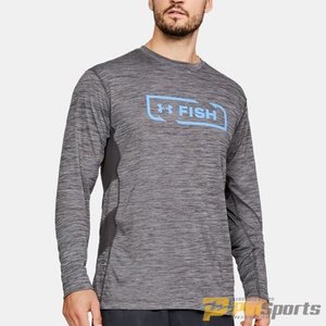 [Under Armour] 언더아머 UA 루즈핏 피쉬 헌터 아이콘 긴팔 티셔츠 579-019 그레이