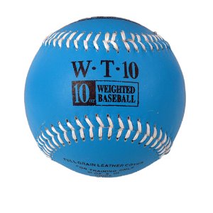 [Markwort] 마크워트 프로 Weighted Leather Baseball 트레이닝용 웨이트 볼 10온스 블루