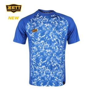 [ZETT] 제트 하계 반팔 티셔츠 BOTK-670 블루