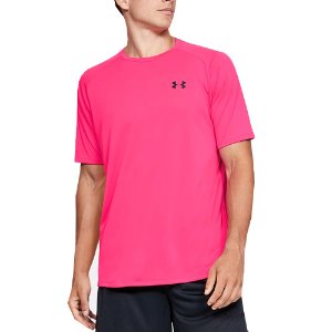 [Under Armour] 언더아머 UA 루즈핏 테크 2.0 반팔 티셔츠 6413-687 핑크 