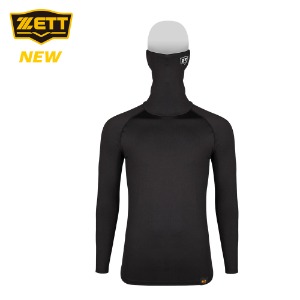[ZETT] 제트 긴팔 스판 기모언더셔츠 BOK-730WN 블랙