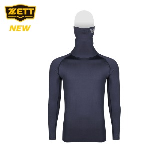 [ZETT] 제트 긴팔 스판 기모언더셔츠 BOK-730WN 네이비
