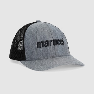 [Marucci] 마루치 조절형 모자 크로스 패치 스냅백 MAHTTRPS-GY/BK-A 그레이/블랙