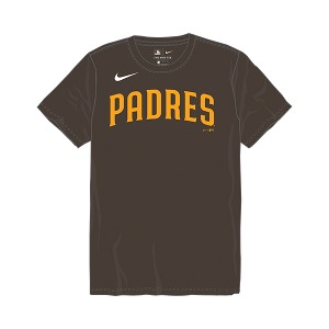 [NIKE] 나이키 MLB 샌디에이고 파드리스 크루 넥 반팔 티셔츠 N223-20Q-PYP 브라운