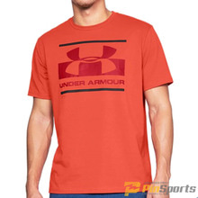[Under Armour] 언더아머 UA 블럭 스포츠스타일 로고 루즈핏 반팔 티셔츠 667-847 오렌지