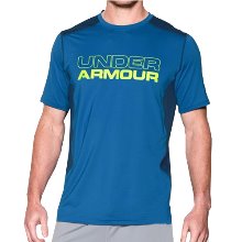 [Under Armour] 언더아머 UA 히트기어 레이드 그래픽 반팔티 088-438 블루