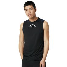 [OAKLEY] 오클리 로고 Enhance NS Crew 인핸스 민소매 티셔츠 720-02E 블랙아웃