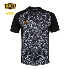[ZETT] 제트 하계 반팔 티셔츠 BOTK-670 블랙