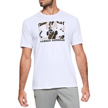 [Under Armour] 언더아머 UA 루즈핏 박스드 스포츠 스타일 카모 필 반팔 티셔츠 1616-101 화이트/카모