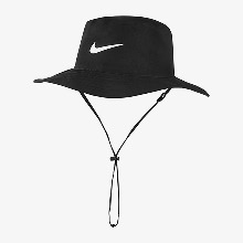[NIKE] 나이키 로고 드라이핏 UV 골프 버킷햇 모자 DH1910-010 블랙/화이트