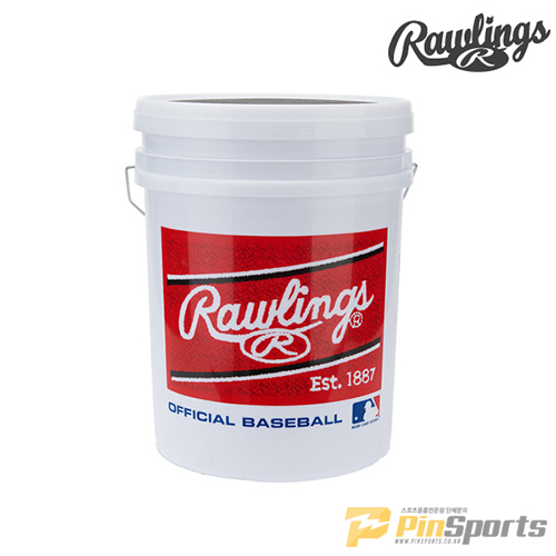 [Rawlings] 롤링스 스포츠 SABUCKET5G6PK 5Gallon Bucket 19리터 수납용 버킷 (야구공 4타 가능)