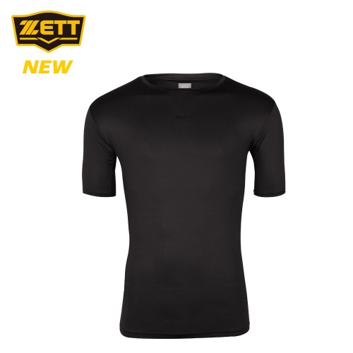 [ZETT] 제트 반팔 언더셔츠 BO941C (1900) 블랙
