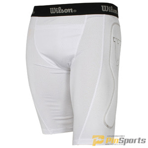 [WILSON] 윌슨 SLIDING PANTS 스포츠 슬라이딩 팬츠 사이드 패딩 B10000 화이트