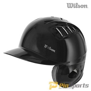 [WILSON] 윌슨 조절형 타자헬멧 유광 좌귀 WTB2061K3 블랙