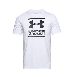 [Under Armour] 언더아머 UA 루즈핏 GL 파운데이션 반팔 티셔츠 849-100 화이트