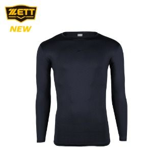 [ZETT] 제트 긴팔 언더셔츠 BO948C (2900) 네이비