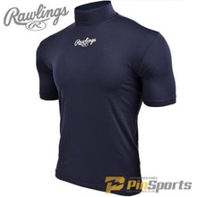 [Rawlings] 롤링스 하이퍼 초경량 스트레치 반팔 언더셔츠 ASU4F04 네이비