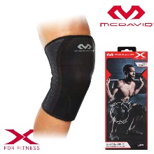 [McDavid] 맥데이비드 무릎보호대 Dual Density Knee Support/2개입 X801 블랙