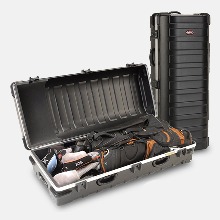 [SKB CASES] 에스케이비 케이서즈 더블 ATA 여행용 골프장비 하드케이스 2SKB-5020W 블랙